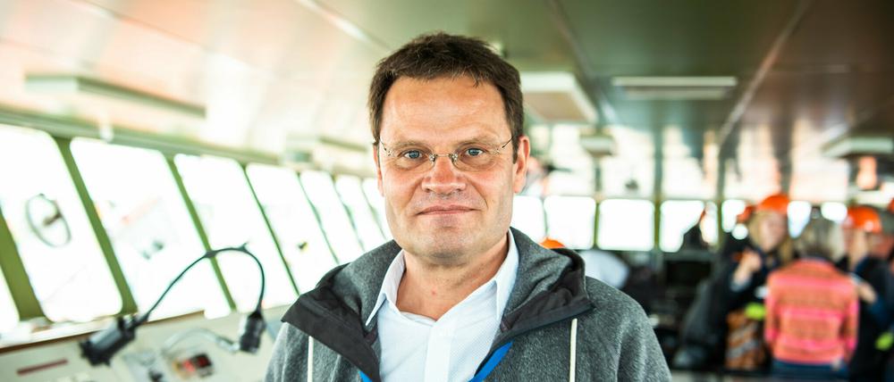 Markus Rex, Leiter des Forschungsteams auf dem Forschungsschiff "Polarstern". 