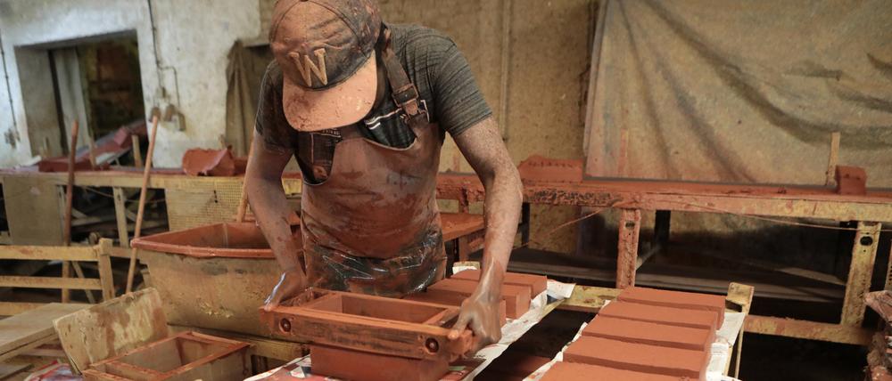 Im Ziegeleimuseum Glindow erfahren die Besucher, wie die Ziegel hergestellt werden (Archivbild von 2018).