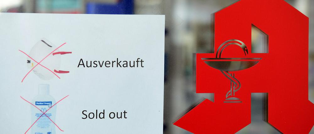 Viele Apotheken sind gefährdet.