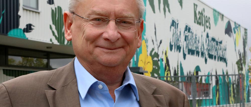 Katjes Fabrik mit neuem Design in Potsdam-Babelsberg erweitert seine Produktionsstätten. Andreas Respondek, seit 2014 Werksleiter.