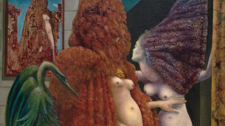 Bald im Museum Barberini: Der Surrealist Max Ernst und sein Gemäld "Die Einkleidung der Braut" von 1940. 