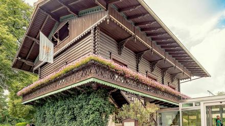 Das Hotel Bayrisches Haus im Potsdamer Wildpark. 