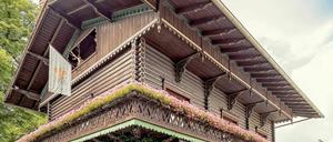 Das Hotel Bayrisches Haus im Potsdamer Wildpark. 