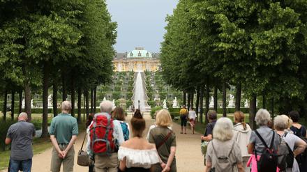 Im Sommer ziehen Potsdams Attraktionen viele Besucher an.