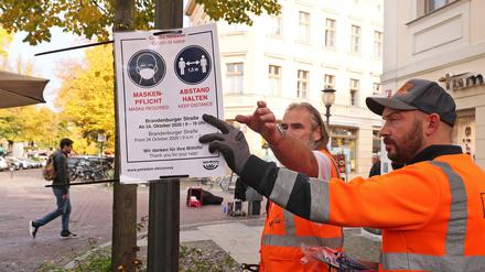 Ab Samstag gilt auf der Brandenburger Straße, auch liebevoll Broadway genannt, eine Maskenpflicht von 9 bis 18 Uhr.