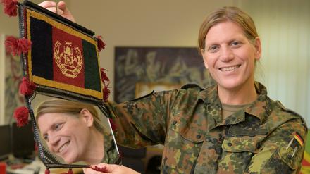 Oberstleutnant Anastasia Biefang ist die erste transsexuelle Kommandeurin der Bundeswehr.