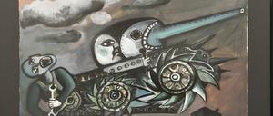 Das Werk "Korea-Massaker"von Wolf Vostell ist in der der neuen Ausstellung zu sehen.