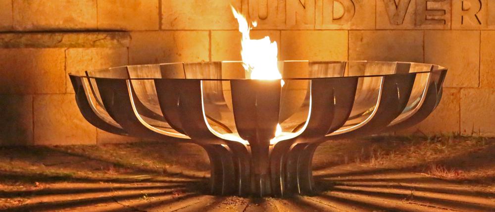 Das Mahnmal gegen den Faschismus.