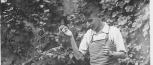 Hugo Meyerhof im September 1938, kurz vor der Abreise nach Caputh.
