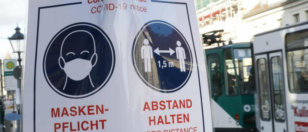 In Potsdams Innenstadt gilt in weiten Teilen eine Maskenpflicht