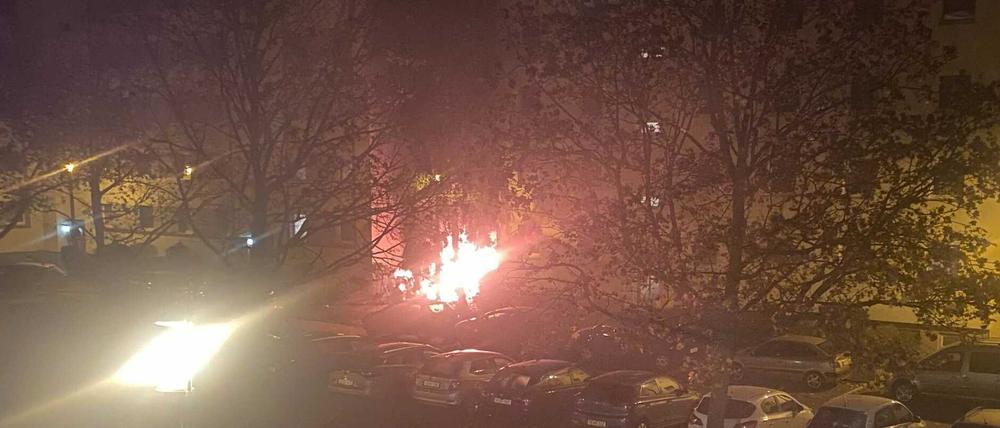 Brand am Hans-Grade-Ring am Stern.
