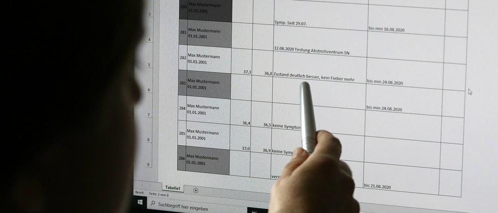 Ohne Excel: Das Potsdamer Rathaus setzt beim Verfolgen von Kontakten auf ein eigenes Softwaresystem