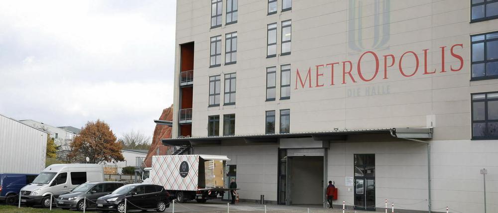 Die Metropolishalle am Filmpark Babelsberg dient als Testzentrum - demnächst soll hier auch geimpft werden.