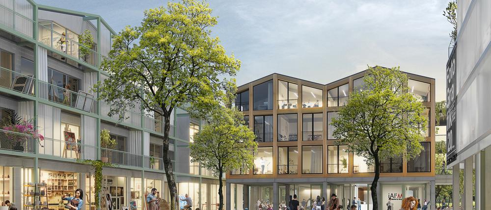 So könnte es im neuen Kreativquartier bald aussehen.