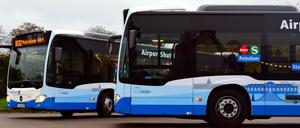 15 mal täglich sollen die Expressbusse aus Potsdam zum BER fahren.