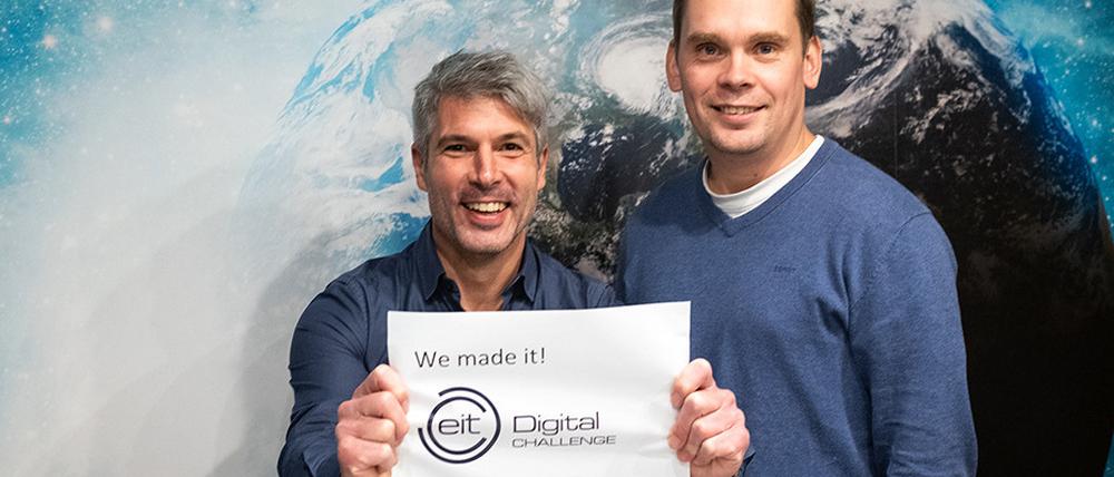 CEO Patrick Schönemann (links) und Gründer Henning Hollburg.