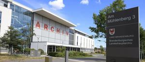 Das Brandenburgische Landeshauptarchiv in Potsdam.