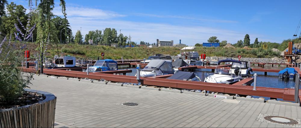 Die Stadt sucht weiter nach einem Investor für das geplante Hafengebäude auf dem Gelände der Marina.