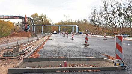 Bald nutzbar. Der P+R-Platz soll bis Jahresende fertiggestellt werden.