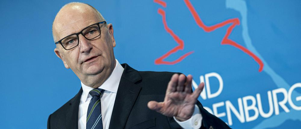 Brandenburgs Ministerpräsident Dietmar Woidke (SPD).