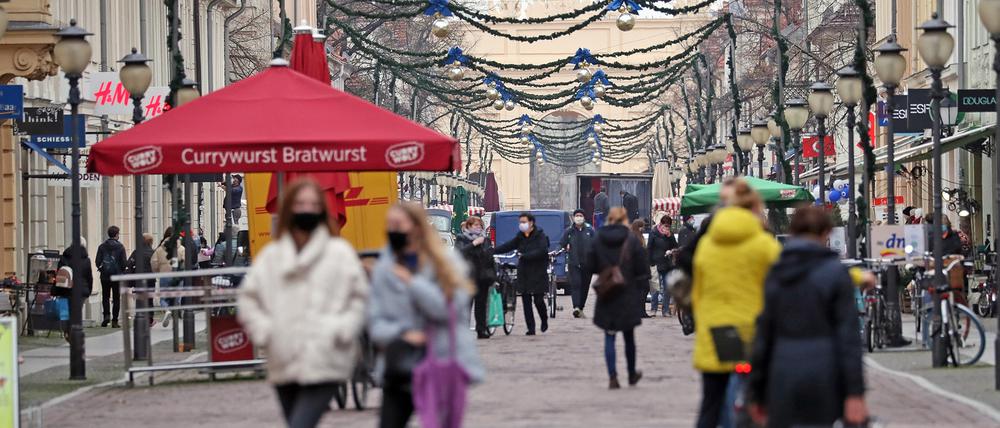 Blick in die Brandenburger Straße.