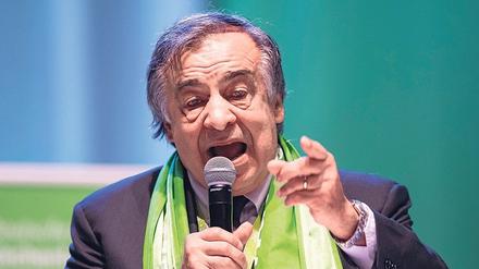 Palermos Bürgermeister Leoluca Orlando erhielt den Lifetime-Achievement- Award, eine Auszeichnung im Rahmen der Kulturmarken Awards.