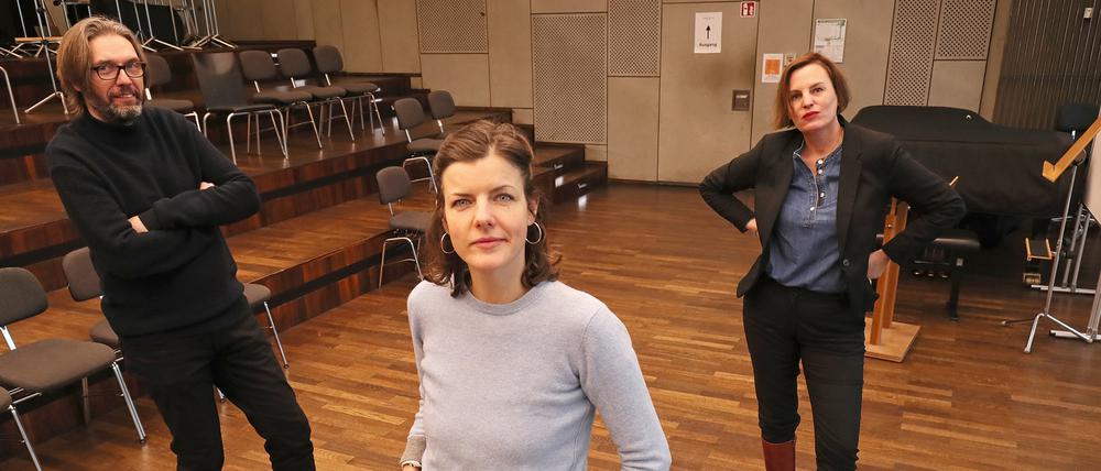 Von links: Jens Uwe Sprengel, Anja Engel und Heike Bohmann.