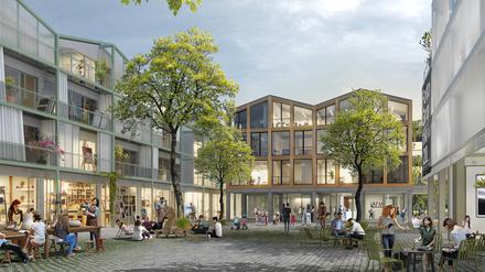 So könnte es im neuen Kreativquartier bald aussehen.