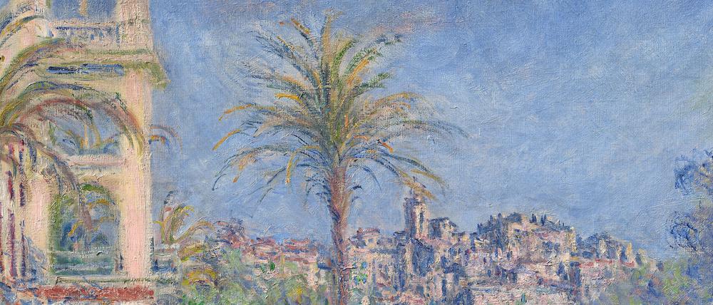 Claude Monet: "Villen in Bordighera" (1884) gehört zur Sammlung Hasso Plattner.