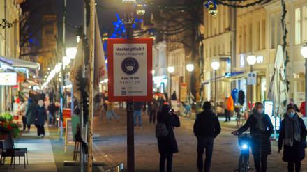 Die Maskenpflicht in Potsdam wird ausgeweitet