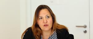 Kulturministerin Manja Schüle bei einem Termin im September.