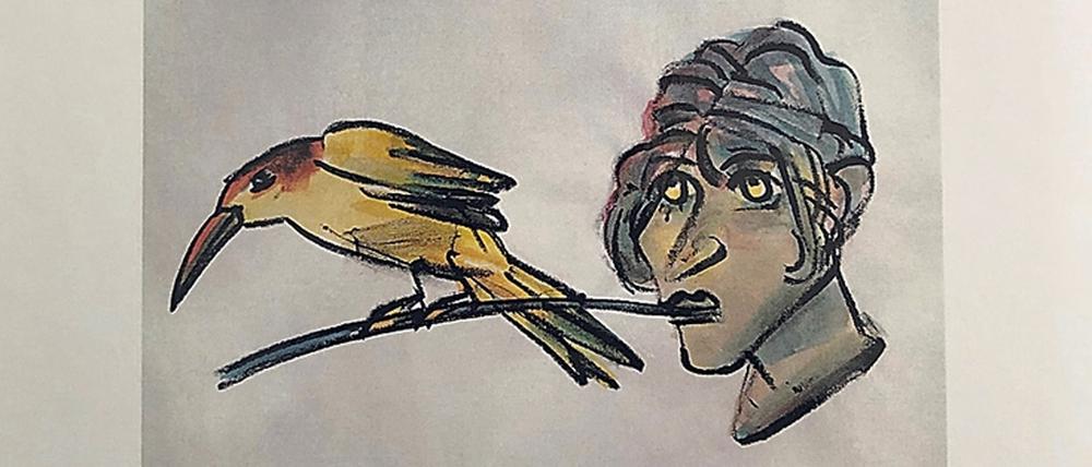 Das Kunstbuch enthält elf Geschichten von Stoy und 38 aquarellierte Bilder von Pfennig.