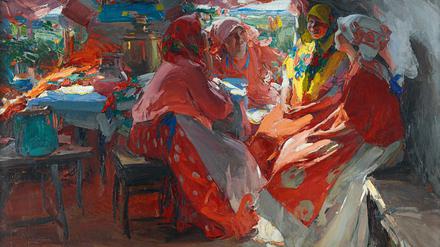 "Besuch" von Abram Archipow (1914).
