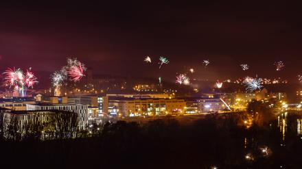So feierte Potsdam das vergangene Silvester.