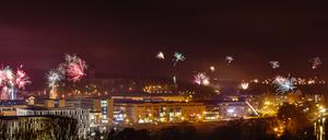 So feierte Potsdam das vergangene Silvester.