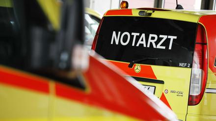 Der Verletzte kam nach dem Sturz ins Krankenhaus.