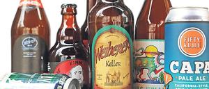 Der Bierladen "Bierlese" führ mehrere hundert Biere.