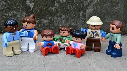 Halten die Duplo-Männchen den Abstand ein?
