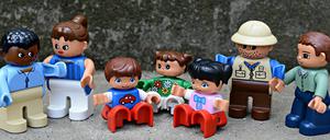 Halten die Duplo-Männchen den Abstand ein?