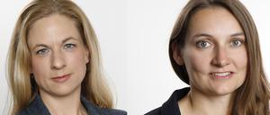 Sabine Schicketanz (l.) und Marion Kaufmann.