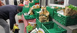 Eröffnung der "Marktschwärmerei Potsdam" im Rechenzentrum.