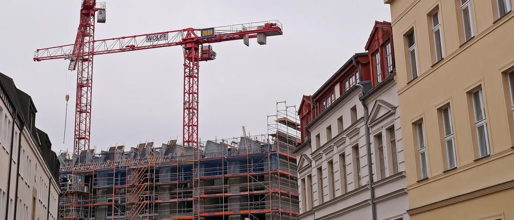 Der Wohnungsbau in Potsdam war jahrelang auf relativ hohem Niveau. Zuletzt scheint sich das Tempo abzuschwächen. 
