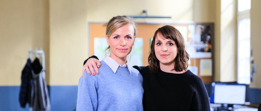 Katrin Jaehne (l.) und Caroline Erikson spielen die Kommissarinnen.