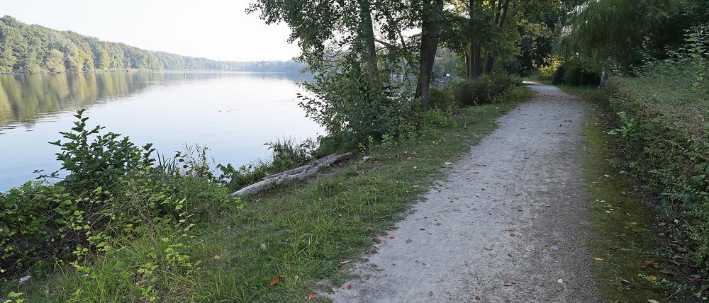 Uferweg am Griebnitzsee.
