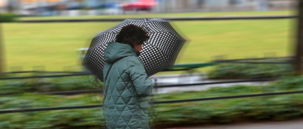 Nicht vergessen: Regenschirm einpacken!
