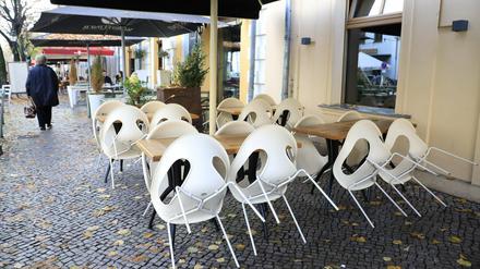 Restaurants und Cafés bleiben geschlossen. Der Lockdown wird zunächst bis zum 31. Januar verlängert.