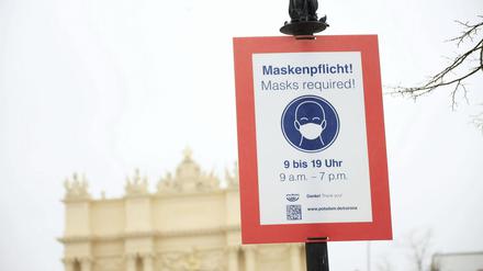 Die Corona-Regeln in Brandenburg werden nochmals verschärft.