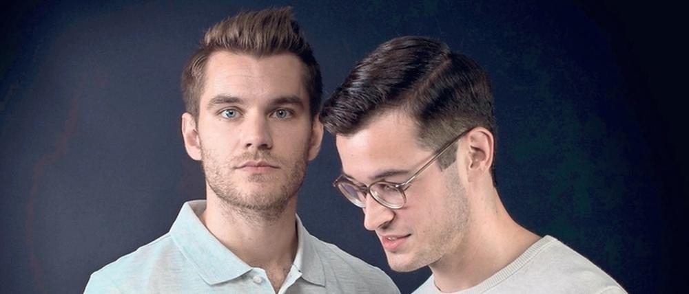 Felix Noster und Maximilian Sterr (v.l.) sind John Apart.