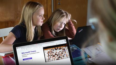 Mitten im Lockdown stehen so zahlreiche Schüler und Lehrer in Potsdam ohne Online-Plattform da