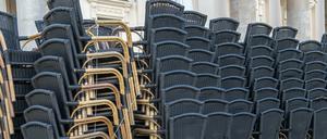 Wegen der Pandemie dürfen Restaurants und Cafés derzeit nicht öffnen.